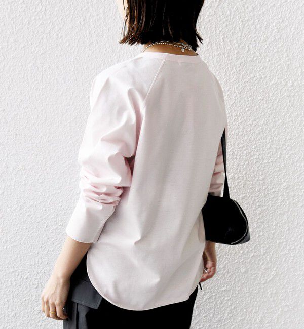 SHIPS for women「〈手洗い可能〉ベースボール TEE」|Tシャツ・カットソー|