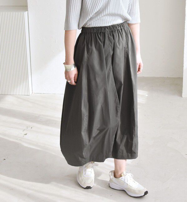 quaranciel「quaranciel:〈洗濯機可能〉タイプライターライク コクーン スカート」|スカート|