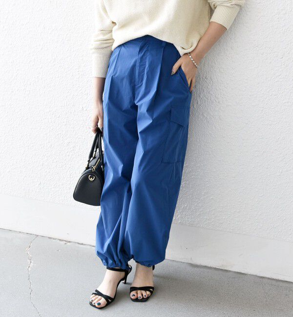 SHIPS any「SHIPS any:〈洗濯機可能〉タイプライター イージー カーゴ パンツ」|カーゴ|