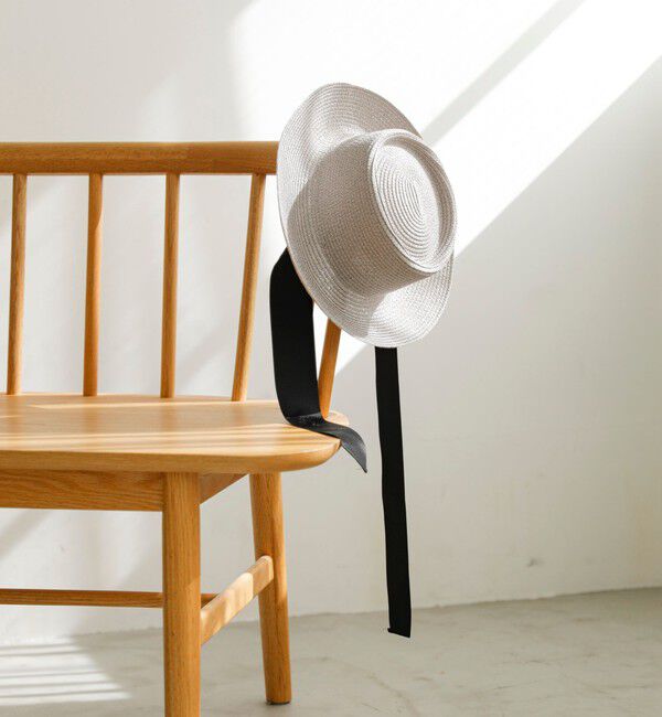 quaranciel「quaranciel: リボン付き ペーパー ハット」|ハット|