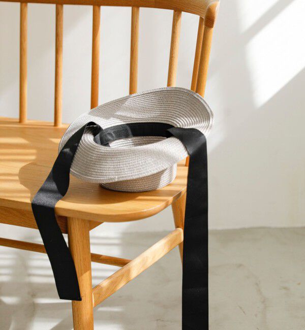 quaranciel「quaranciel: リボン付き ペーパー ハット」|ハット|