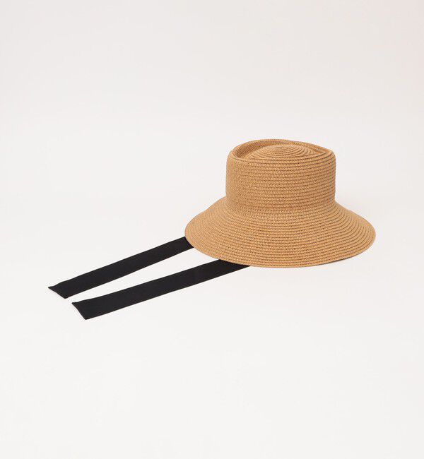 quaranciel「quaranciel: リボン付き ペーパー ハット」|ハット|