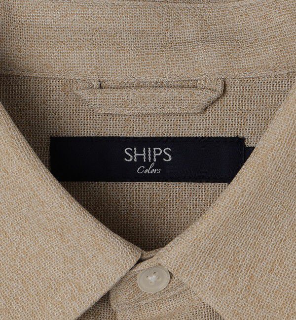 SHIPS Colors 「SHIPS Colors:〈洗濯機可能〉シャリル ジャージー シャツ◇」|シャツ・ブラウス|