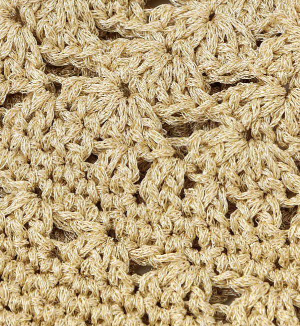 SHIPS any「SHIPS any: 透かし編み ラメ ハット」|ハット|