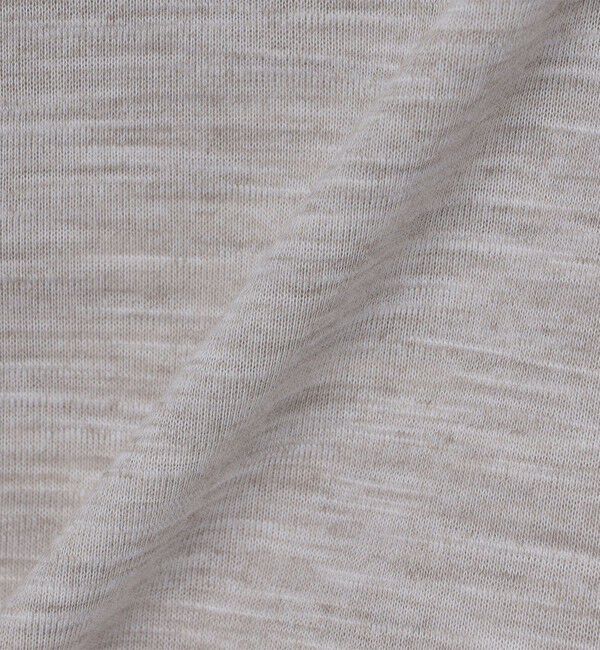 SHIPS「SHIPS: リネン ライク スラブ ショートスリーブ Tシャツ」|Tシャツ・カットソー|