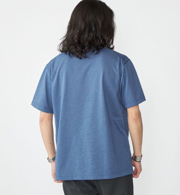 SHIPS「SHIPS: リネン ライク スラブ ショートスリーブ Tシャツ」|Tシャツ・カットソー|