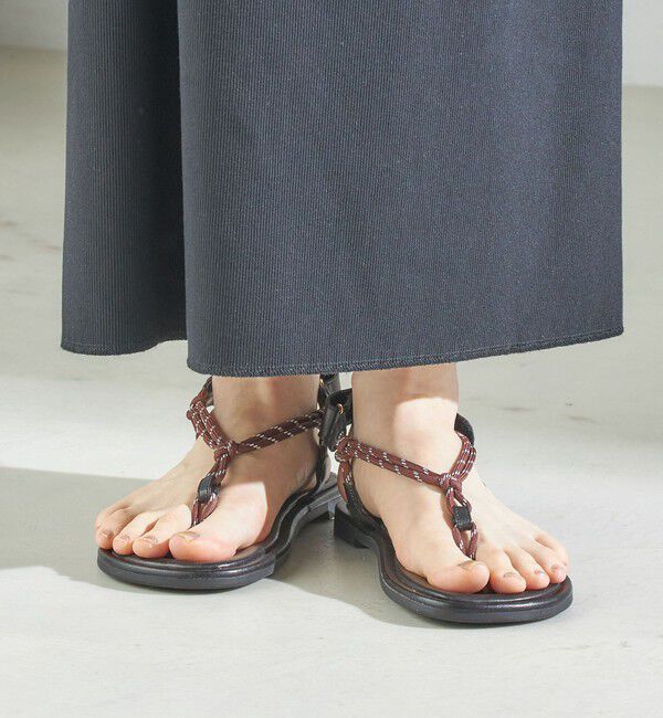 SHIPS for women「REMME:コード フリップ フロップ サンダル」|サンダル|ブラウン