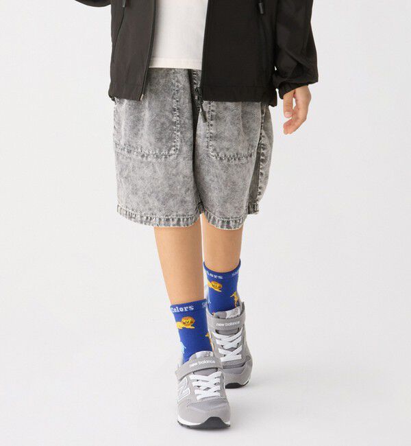 SHIPS Colors 「SHIPS Colors:〈接触冷感・洗濯機可能〉クールタッチ デニム ショーツ(90～140cm)」|デニム|ブラック