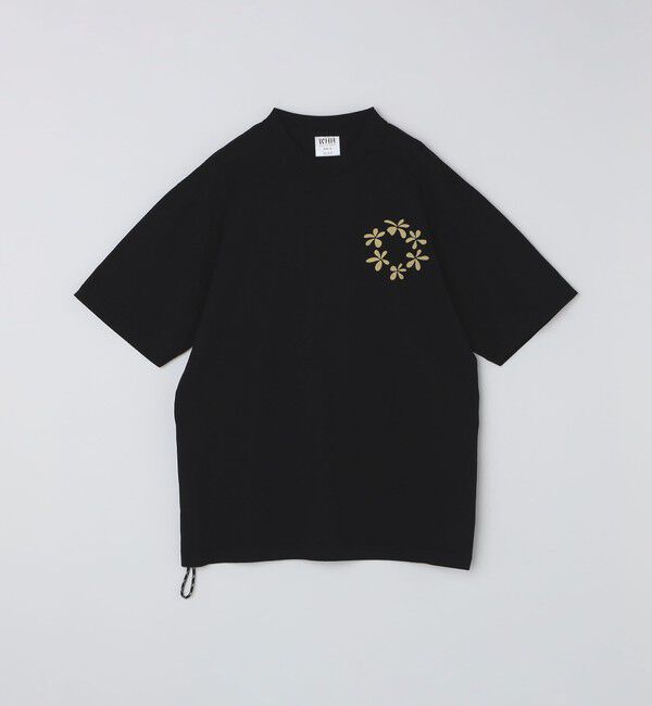 SHIPS「western hydrodynamic research: PLUMERIA TEE S/S」|Tシャツ・カットソー|ブラック