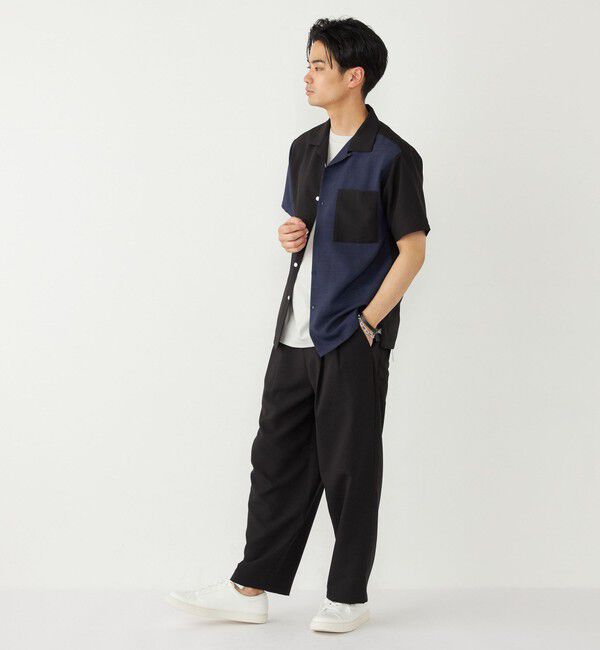 SHIPS Colors 「SHIPS Colors:〈洗濯機可能〉ポリトロ ワイド テーパード パンツ」|その他|