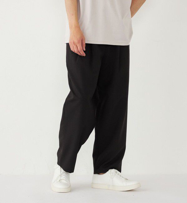 SHIPS Colors 「SHIPS Colors:〈洗濯機可能〉ポリトロ ワイド テーパード パンツ」|その他|