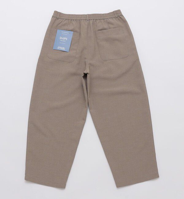 SHIPS Colors 「SHIPS Colors:〈洗濯機可能〉ポリトロ ワイド テーパード パンツ」|その他|