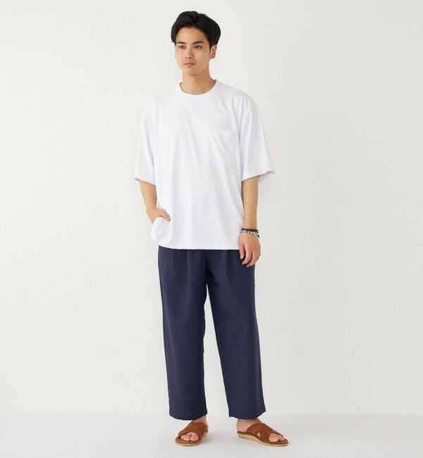 SHIPS Colors 「SHIPS Colors:〈洗濯機可能〉ポリトロ ワイド テーパード パンツ」|その他|