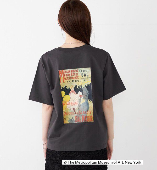 SHIPS Colors 「SHIPS Colors:THE MET コラボ ロートレック バックプリント Tシャツ」|Tシャツ・カットソー|
