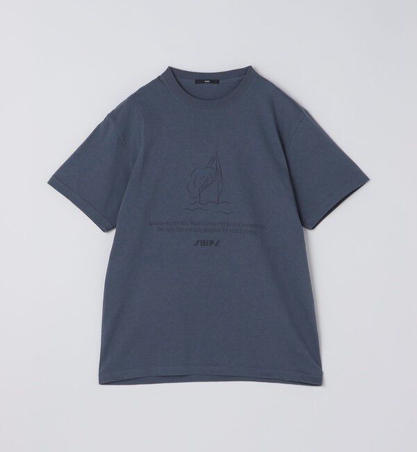SHIPS「【WEB限定】SHIPS: SHIPS Co. デザイン プリント Tシャツ」|Tシャツ・カットソー|