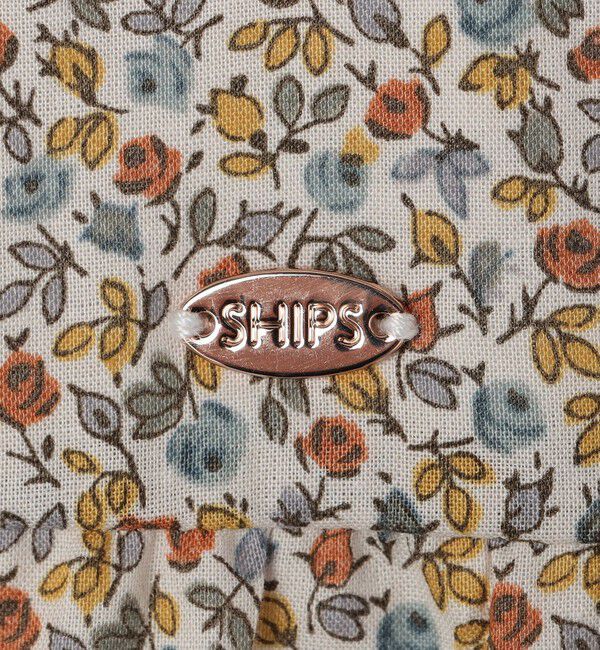 SHIPS KIDS「SHIPS KIDS:80～90cm / フラワー ティアード ワンピース」|ワンピース|