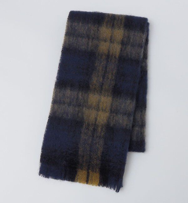 SHIPS「DE BONNE FACTURE: UNIVERSITY GIANT SCARF」|ストール|
