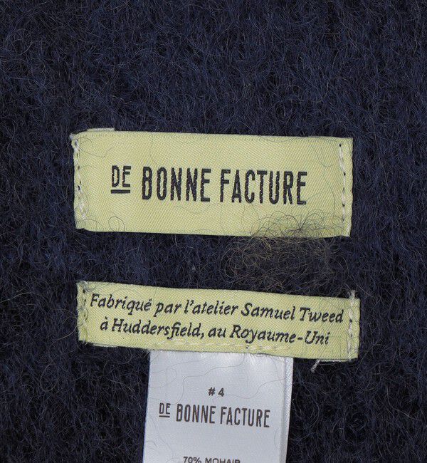 SHIPS「DE BONNE FACTURE: UNIVERSITY GIANT SCARF」|ストール|