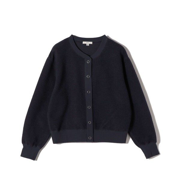 SHIPS for women「〈手洗い可能〉スライバー スナップ ボタン カーディガン」|カーディガン|
