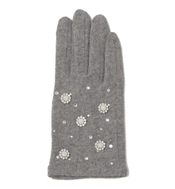 SHIPS for women「ビジュー グローブ」|手袋|