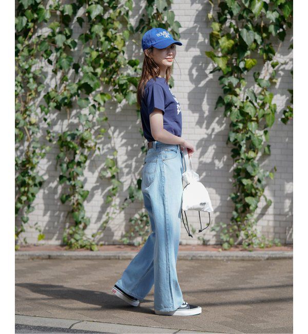 OUTDOOR PRODUCTS Usual Things「LEE 別注ハイウエストルーズデニム」|デニム|