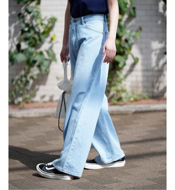 OUTDOOR PRODUCTS Usual Things「LEE 別注ハイウエストルーズデニム」|デニム|