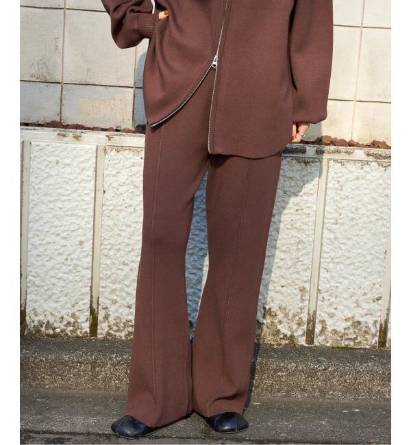 OUTDOOR PRODUCTS Usual Things「2点SET ジップニットシャツ&times;パンツセットアップ」|オールインワン|