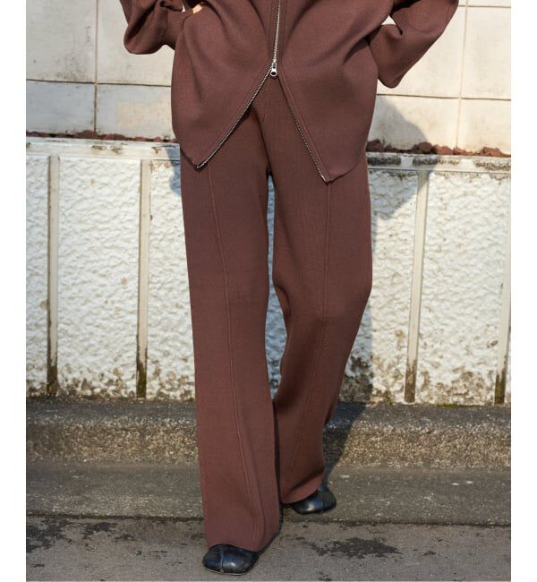 OUTDOOR PRODUCTS Usual Things「2点SET ジップニットシャツ&times;パンツセットアップ」|オールインワン|