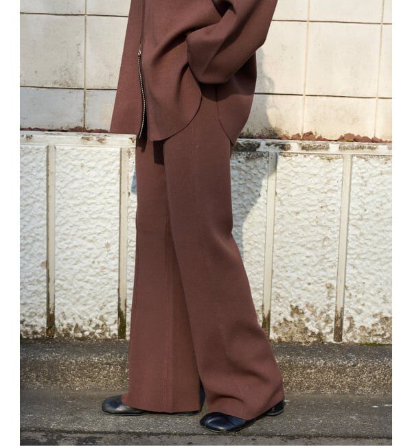 OUTDOOR PRODUCTS Usual Things「2点SET ジップニットシャツ&times;パンツセットアップ」|オールインワン|