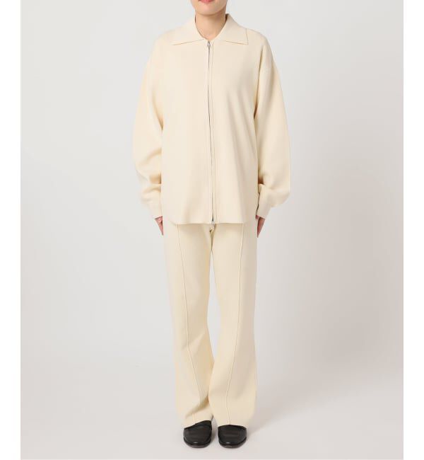 OUTDOOR PRODUCTS Usual Things「2点SET ジップニットシャツ&times;パンツセットアップ」|オールインワン|