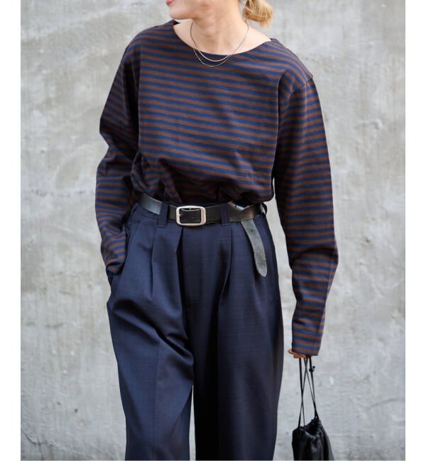 OUTDOOR PRODUCTS Usual Things「≪予約≫ミリタリーボーダーカットソー」|Tシャツ・カットソー|