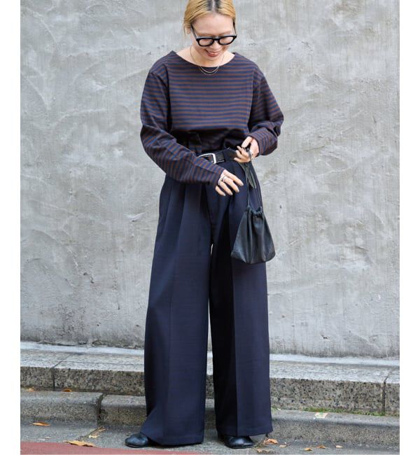 OUTDOOR PRODUCTS Usual Things「≪予約≫ミリタリーボーダーカットソー」|Tシャツ・カットソー|