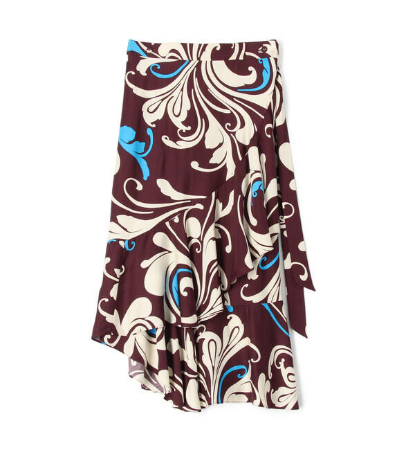 TOMORROWLAND BUYING WEAR「【別注】Rodebjer&times;TOMORROWLAND レーヨン プリントラップスカート」|フレア|