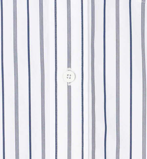 TOMORROWLAND MENS「コットンブロード ストライプ ボタンダウンシャツ」|シャツ・ブラウス|