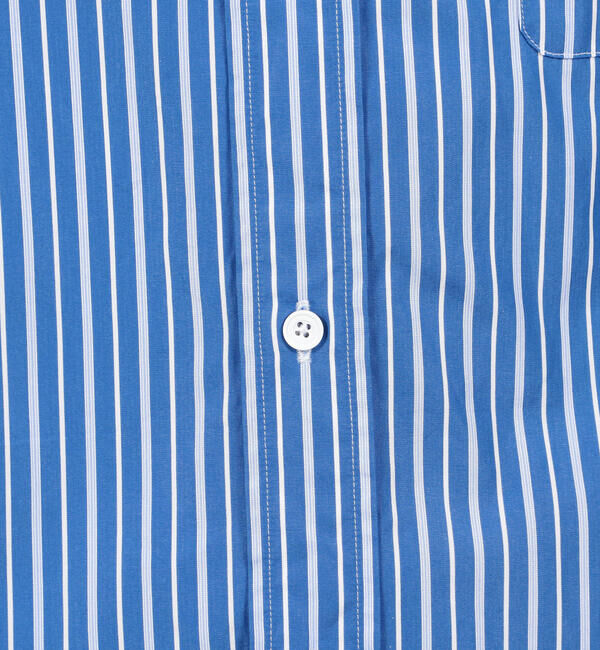 TOMORROWLAND MENS「コットンブロード ストライプ ボタンダウンシャツ」|シャツ・ブラウス|