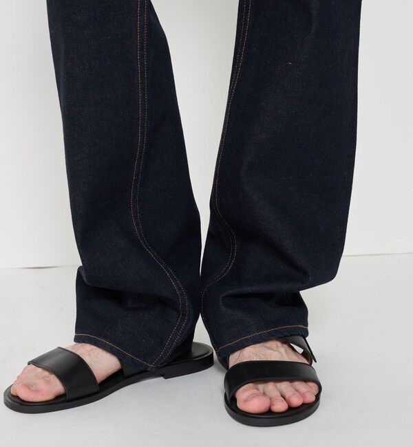 GALERIE VIE「リユースシーアイランドコットン デニムストレートパンツ」|デニム|