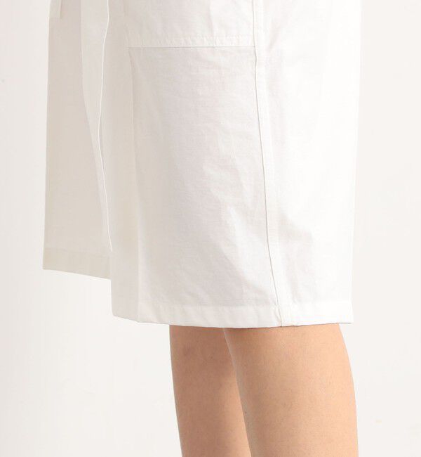 Edition「コットンナイロン ツイルカーゴハーフパンツ」|チノ|