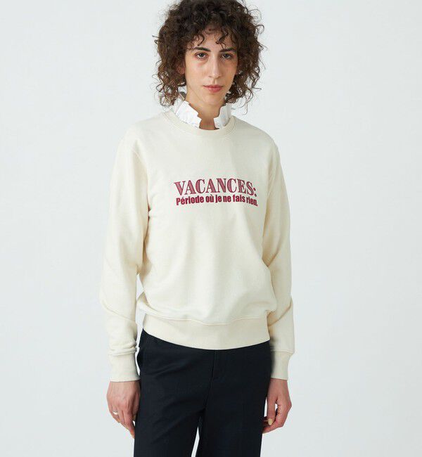 TOMORROWLAND BUYING WEAR「【別注】Les Petits Basics コットン クルーネックプルオーバー」|Tシャツ・カットソー|