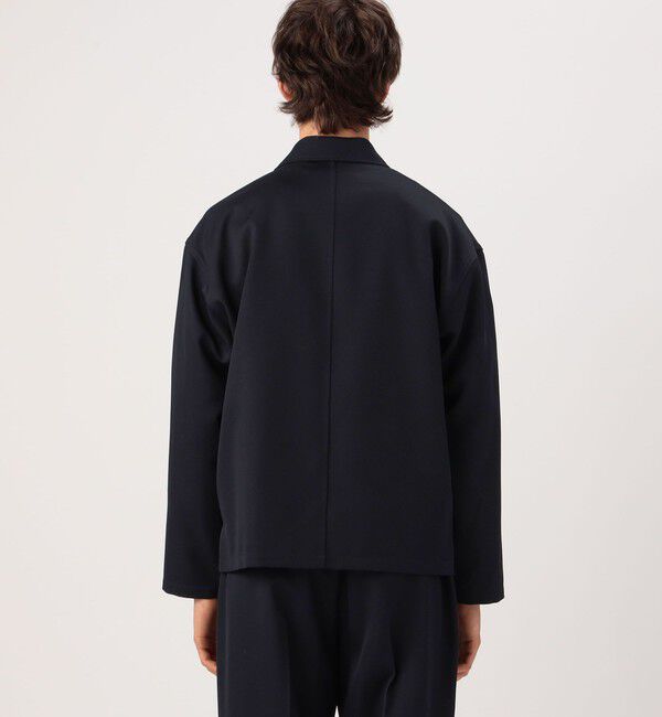 GALERIE VIE「ウールライトギャバジン シャツジャケット」|テーラードジャケット|