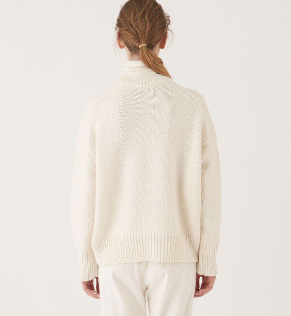 GALERIE VIE「ファインウーステッド クルーネックプルオーバー」|ニット・セーター|