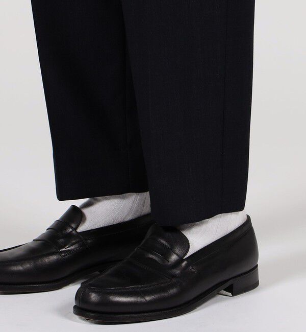 TOMORROWLAND MENS「ウールデニムシャンブレーサイドアジャスター」|スラックス|