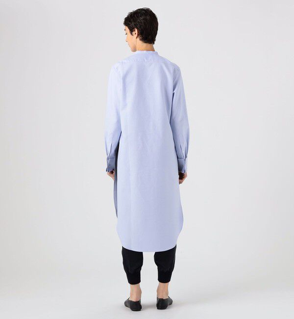 DES PRES「ハイカウントピケ ブザムシャツワンピース」|ワンピース|