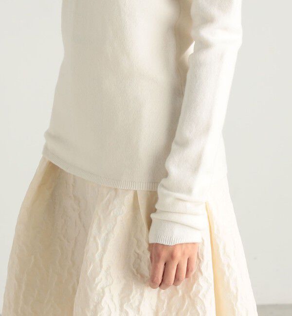 Edition「ストレッチラムVネックプルオーバー」|ニット・セーター|