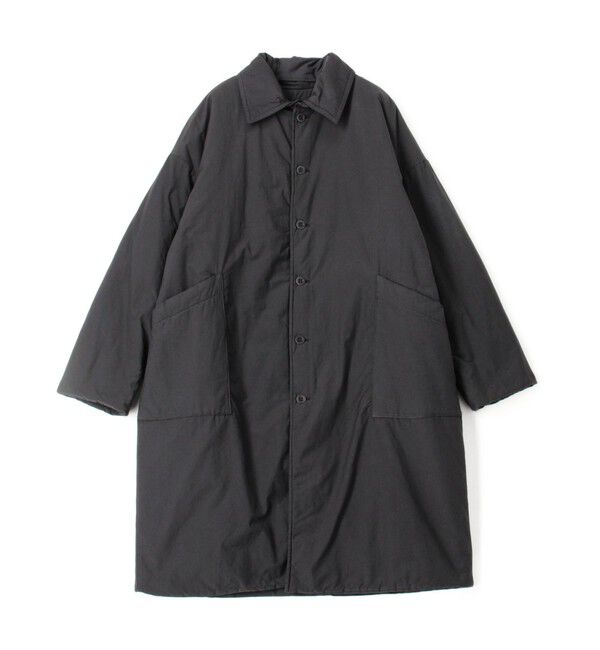 TOMORROWLAND GOODS「LABO.ART GIACCA BETTINA コート」|ステンカラーコート|17 チャコールグレー