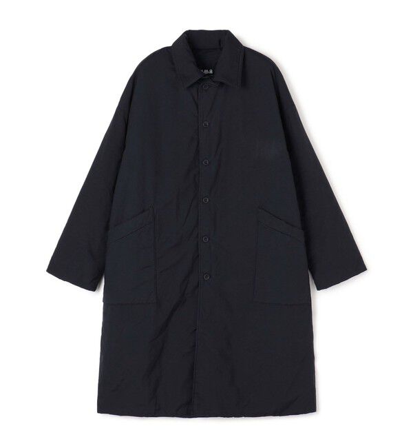 TOMORROWLAND GOODS「LABO.ART GIACCA BETTINA コート」|ステンカラーコート|69 ネイビー