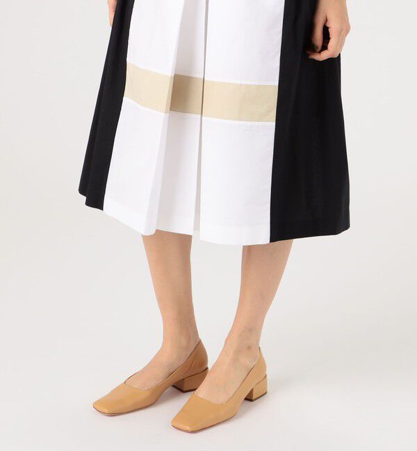 TOMORROWLAND BUYING WEAR「BODICE STUDIO ブロックプリントドレス」|ワンピース|