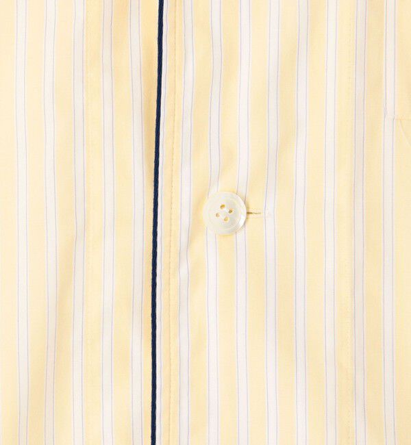 TOMORROWLAND HOME「コットンブロードストライプ パジャマ（メンズ）」|ルームウェア|