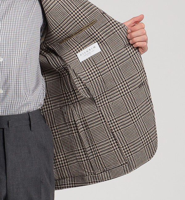 TOMORROWLAND MENS「コットンポリエステルリネン シューティングジャケット」|テーラードジャケット|