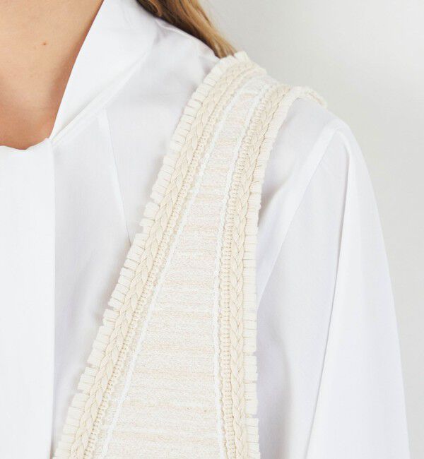 DES PRES「ドロップレットジャカード Vネックベスト」|ベスト・ジレ|