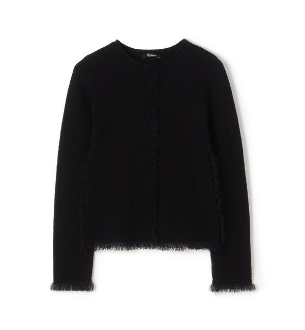 Edition「フリンジニットプルオーバー」|ニット・セーター|19 ブラック